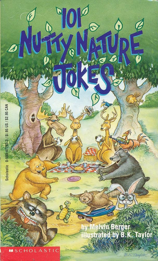 101 Nutty Nature Jokes cover image
