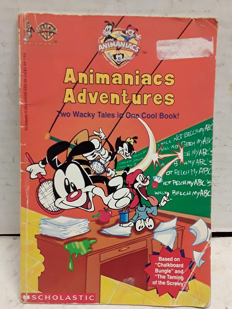 Animaniacs Adventures: Two Wacky Tales in One Cool Book! cover image