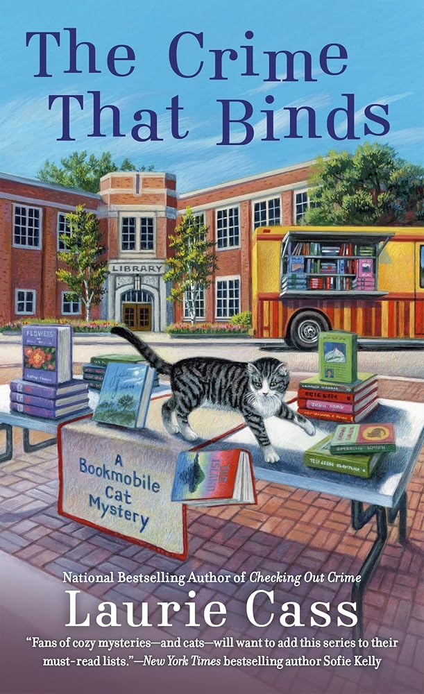 The Crime That Binds (A Bookmobile Cat Mystery) cover image