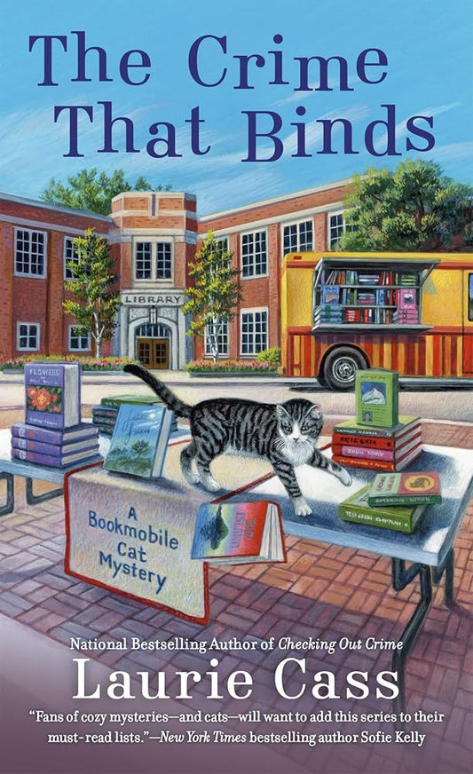 The Crime That Binds (A Bookmobile Cat Mystery) cover image