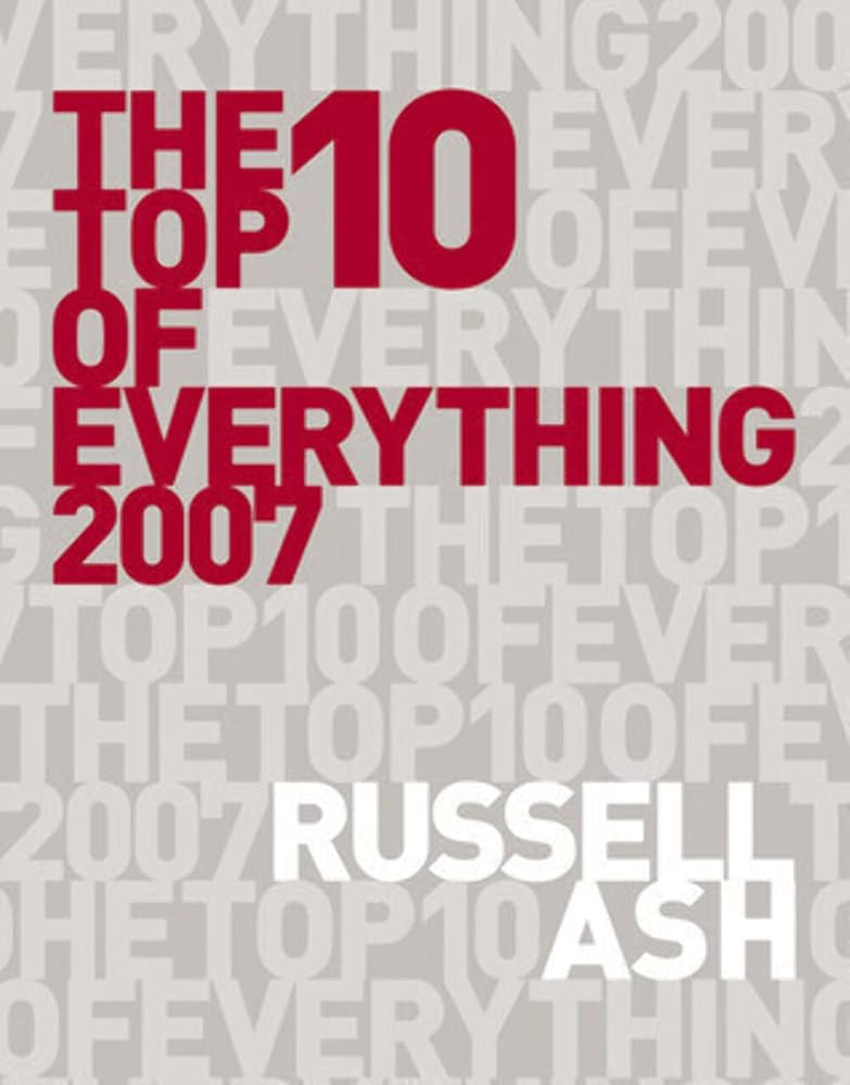 The Top 10 of Everything 2007 cover image