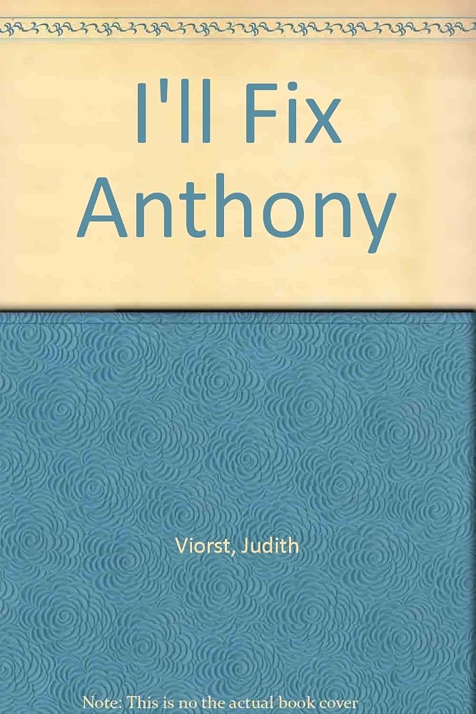 I'll Fix Anthony cover image