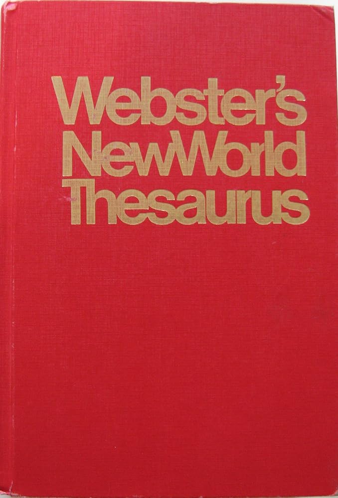 Webster's New World Thesaurus cover image