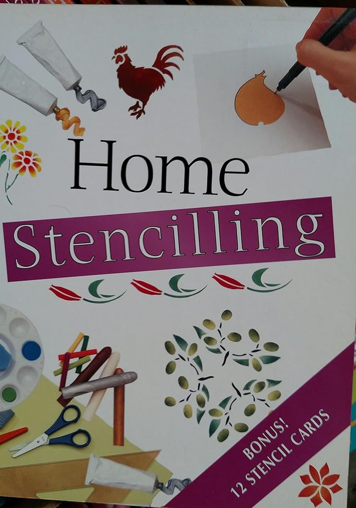 Home Stencilling Bonus 12 Stencil Cards cover image