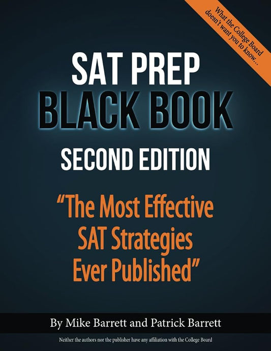 SAT Prep Black Book: The Most Effective SAT Strategies Ever Published cover image