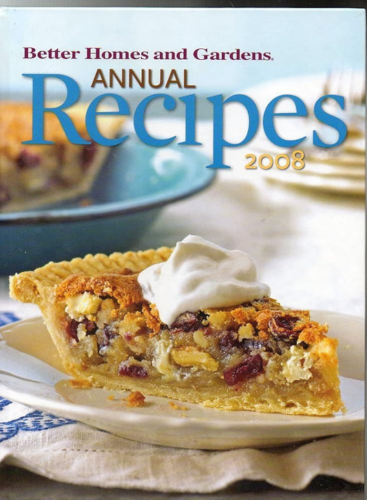 Better Homes and Gardens Annual Recipes 2008 cover image
