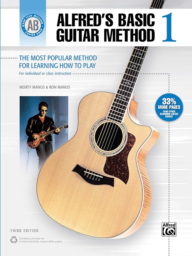 Alfred's Basic Guitar Method 1 cover image
