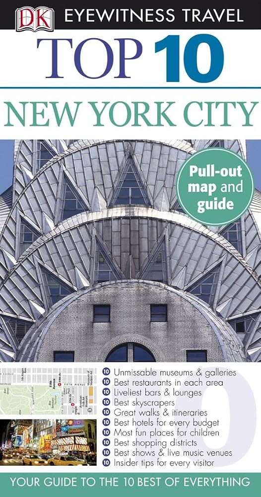 Top 10 New York (Eyewitness Top 10 Travel Guides) cover image