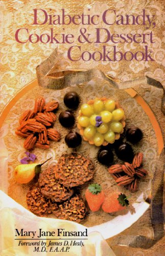 Diabetic Candy, Cookie & Dessert Cookbook cover image