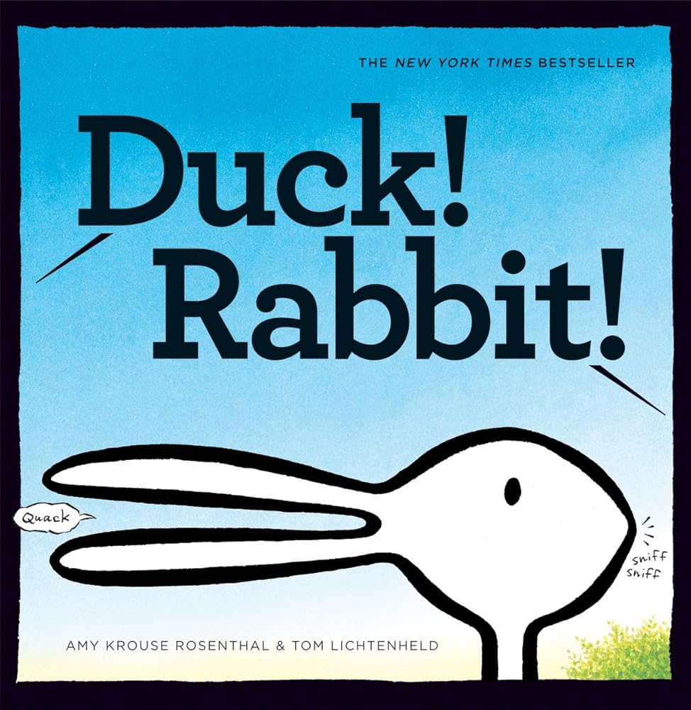 Duck! Rabbit!: (Bunny Books, Read Aloud Family Books, Books for Young Children) cover image