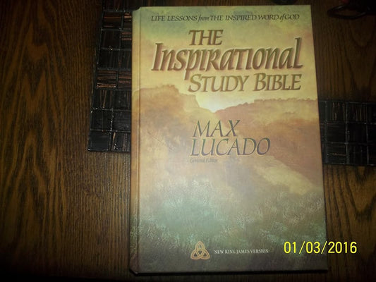 New King James Inspirational Study Bible cover image