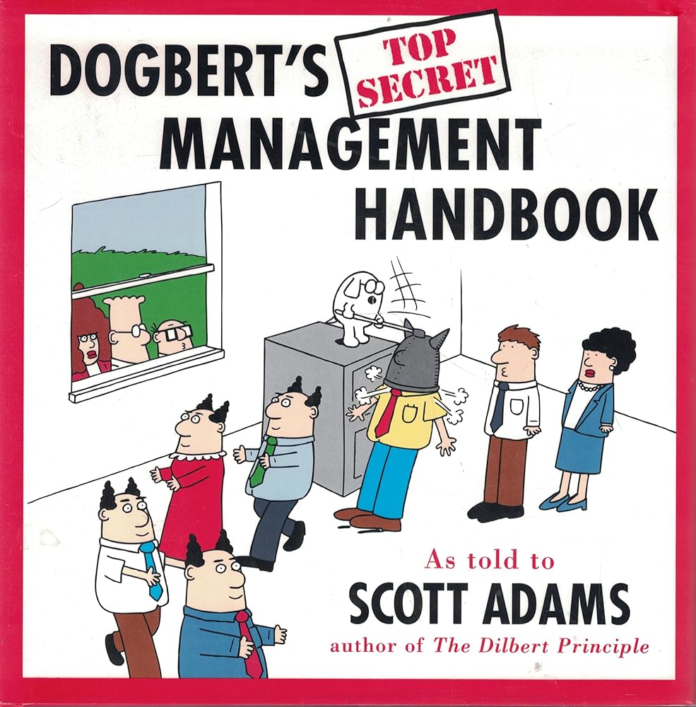 Dogbert's Top Secret Management Handbook cover image