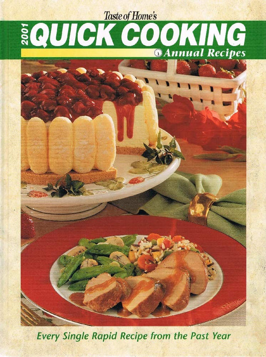 Taste of Home's 2001 Quick Cooking Annual Recipes cover image