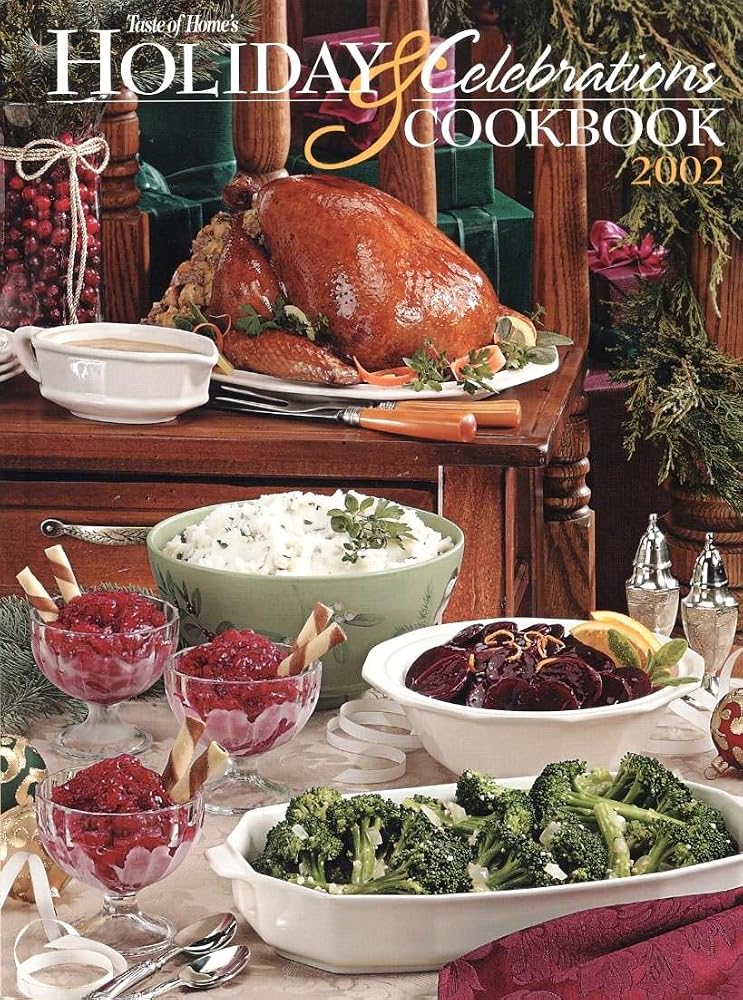 Taste of Home's Holiday & Celebrations Cookbook 2002 cover image