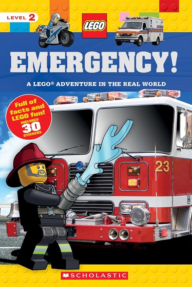 Emergency! (LEGO Nonfiction): A LEGO Adventure in the Real World cover image