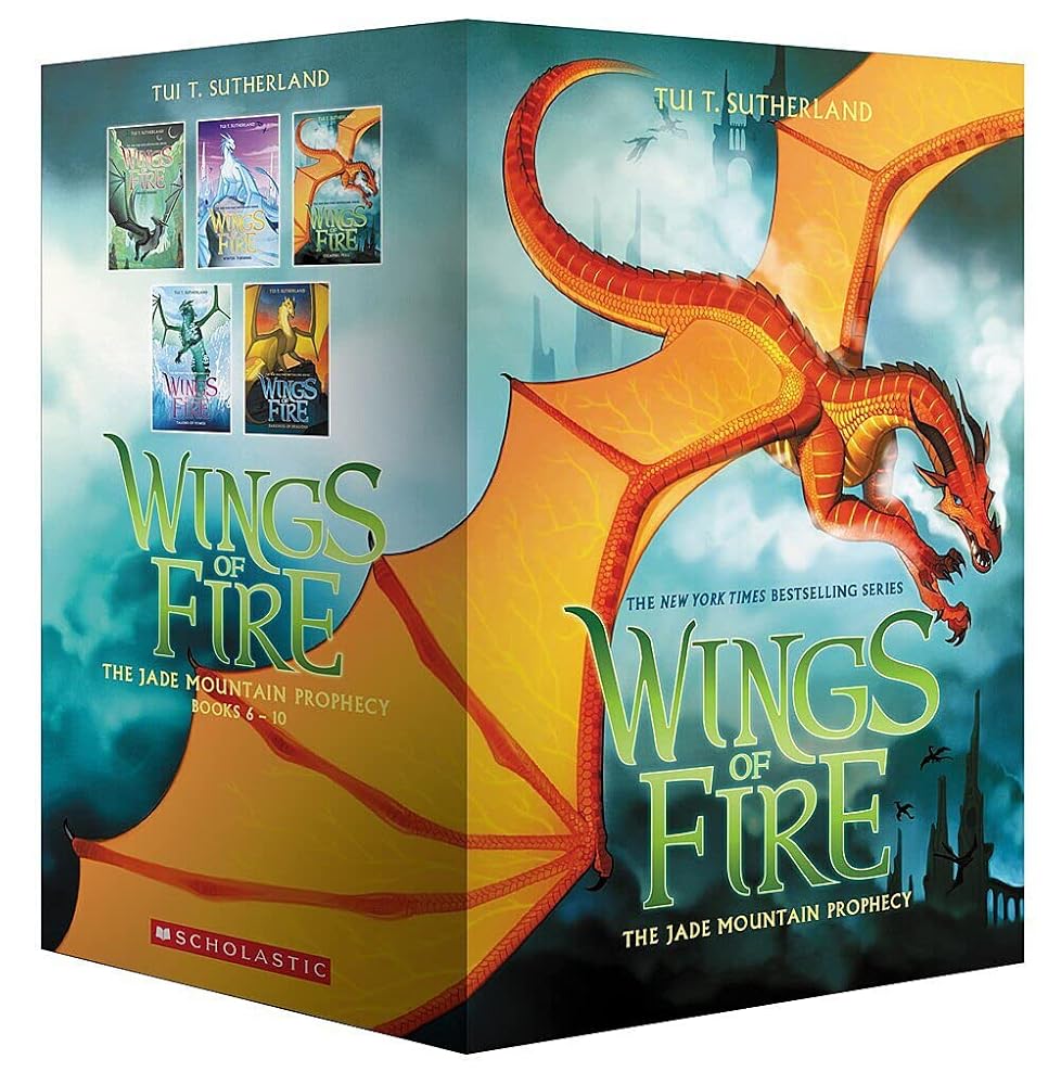 Wings of Fire Box Set, The Jade Mountain Prophecy (Books 6-10) cover image