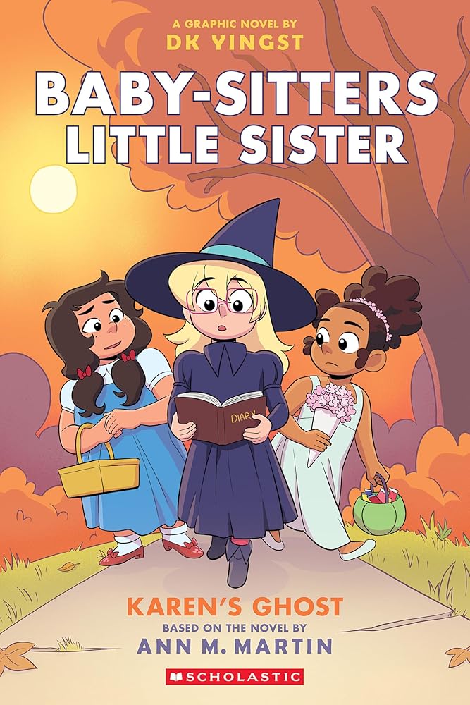 Karen's Ghost: A Graphic Novel (Baby-Sitters Little Sister #11) cover image