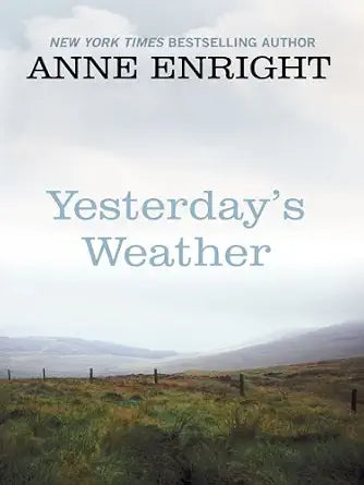 Yesterday's Weather (Thorndike Press Large Print Basic Series) cover image