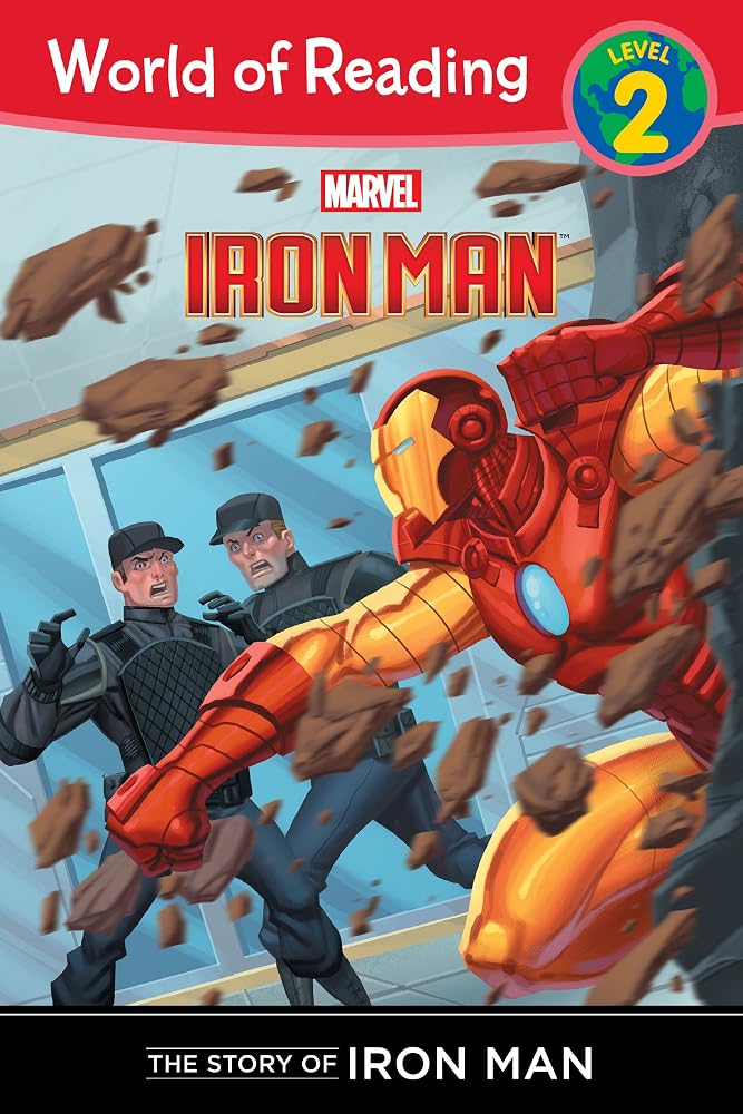 The Story of Iron Man (Level 2) (World of Reading) cover image