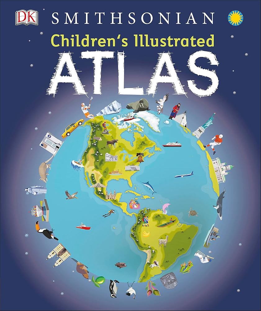 Children's Illustrated Atlas cover image