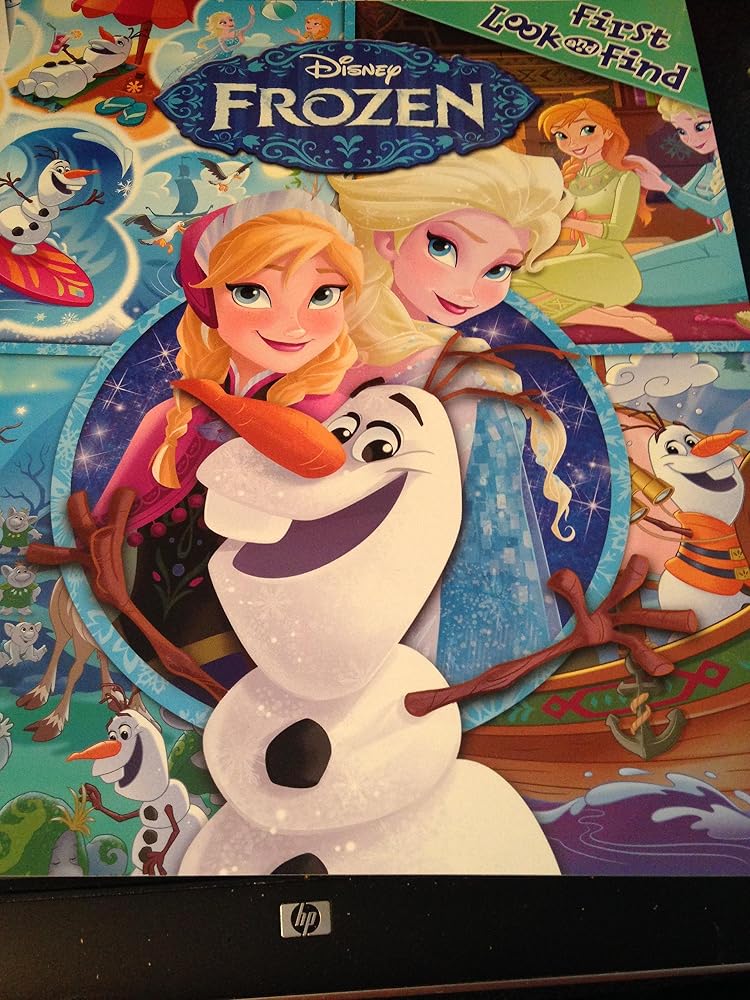 Disney Frozen First Look and Find cover image