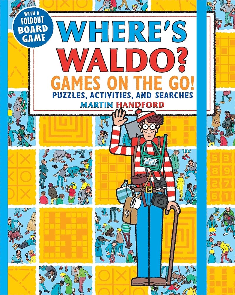 Where's Waldo? Games on the Go!: Puzzles, Activities, and Searches cover image
