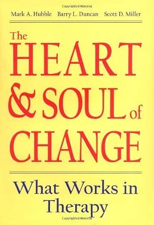 The Heart and Soul of Change: What Works in Therapy cover image