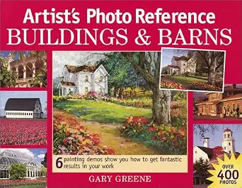 Artist's Photo Reference: Buildings & Barns (Artist's Photo Reference Series) cover image