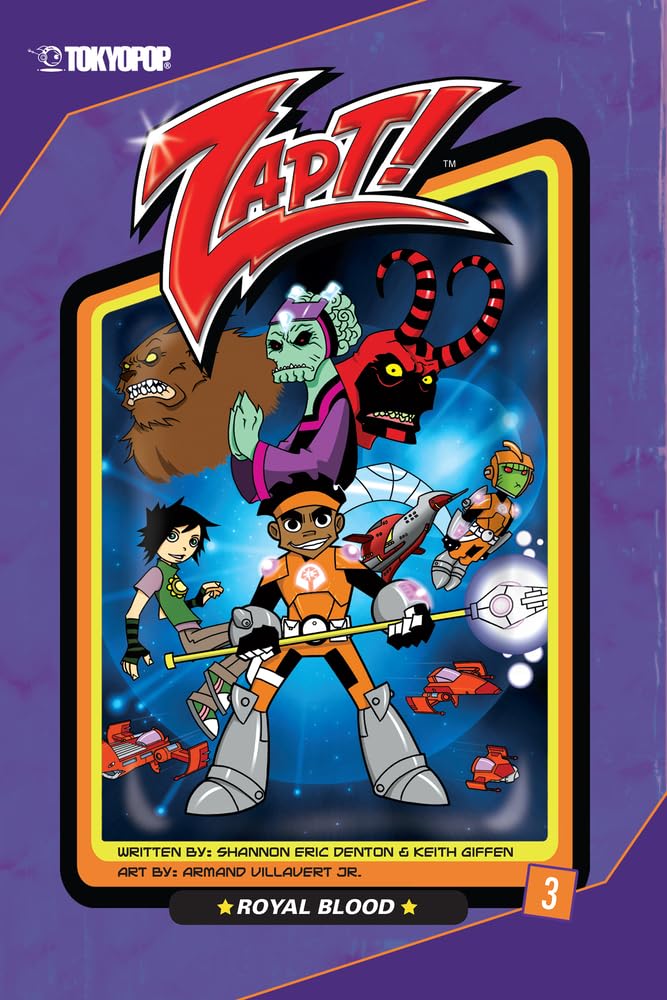 Zapt! Volume 3 (Zapt! manga) cover image