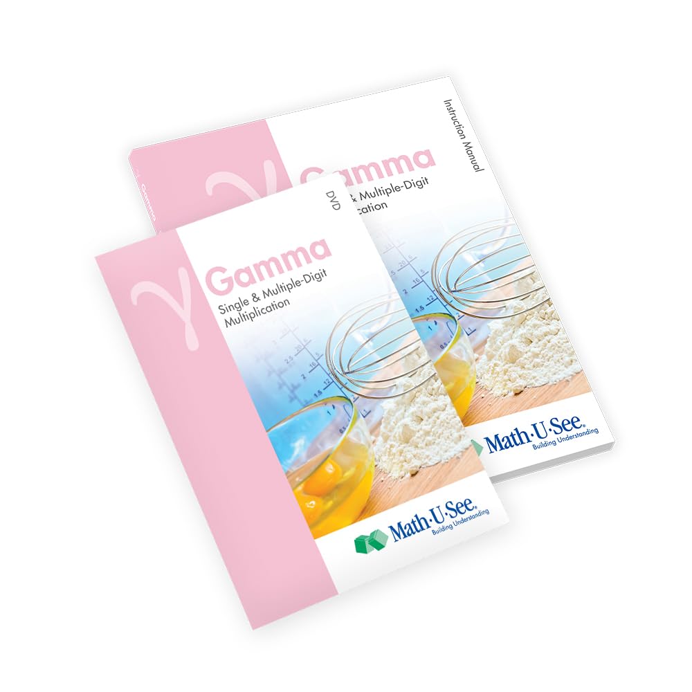 Math U See: Gamma Level Instruction Pack (Instruction Manual and DVD) cover image