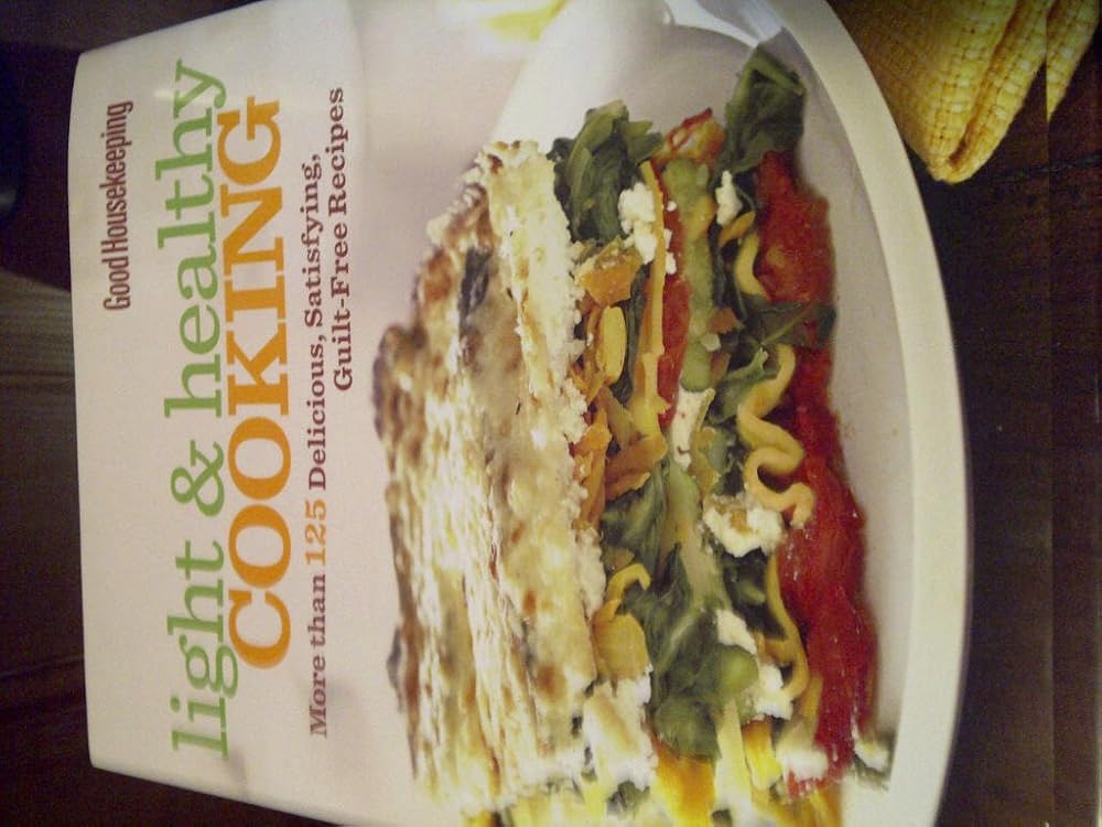 Goodhousekeeping Light and Healthy Cooking cover image
