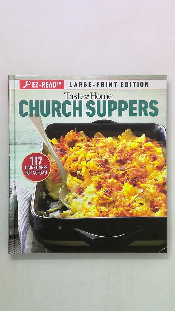 Taste of Home Church Suppers (Large Print) cover image