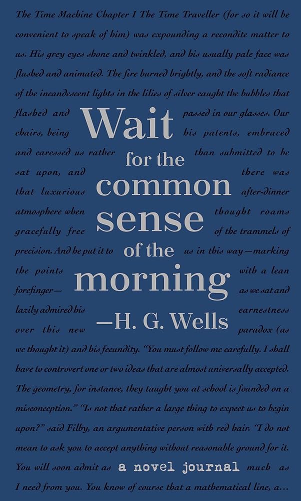 A Novel Journal: H. G. Wells (Compact) cover image