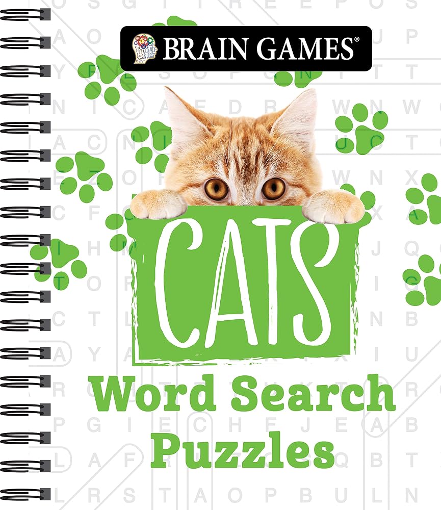 Brain Games - Cats Word Search Puzzles cover image