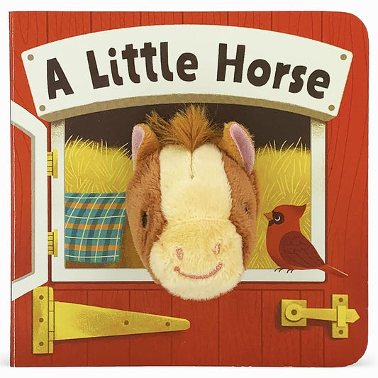 A Little Horse - Finger Puppet Board Book for Little Pony & Farm Lovers, Ages 1-4 cover image