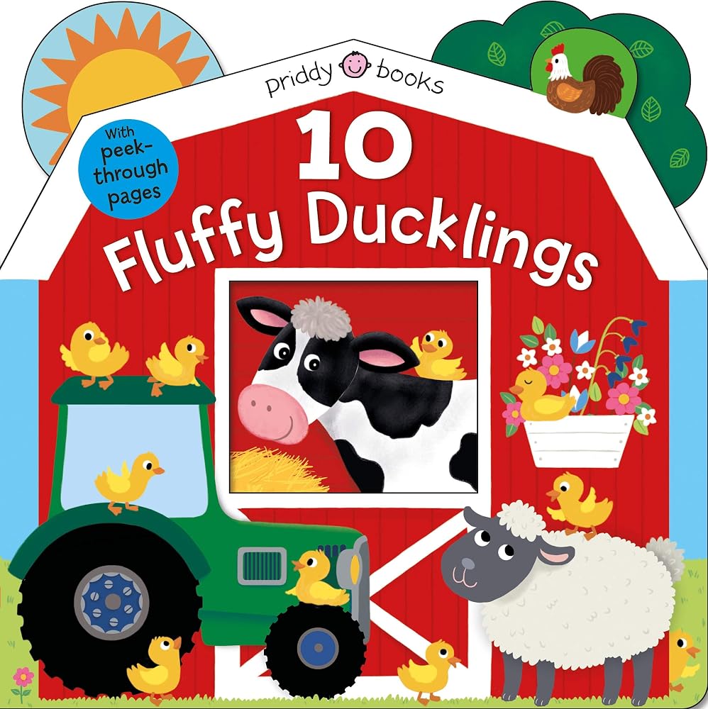 Tiny Tots Peep-Through: 10 Fluffy Ducklings cover image