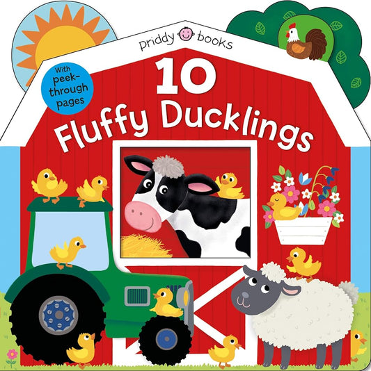 Tiny Tots Peep-Through: 10 Fluffy Ducklings cover image