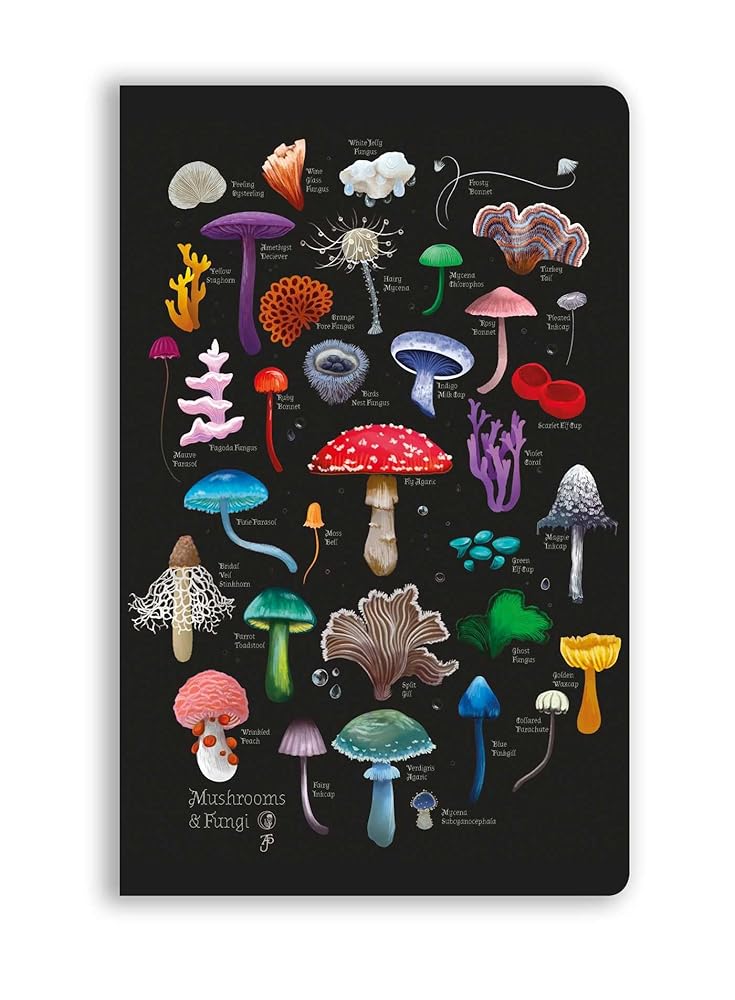 Anna Stead: Mushrooms & Fungi (Soft Touch Journal) (Flame Tree Soft Touch Journals) cover image