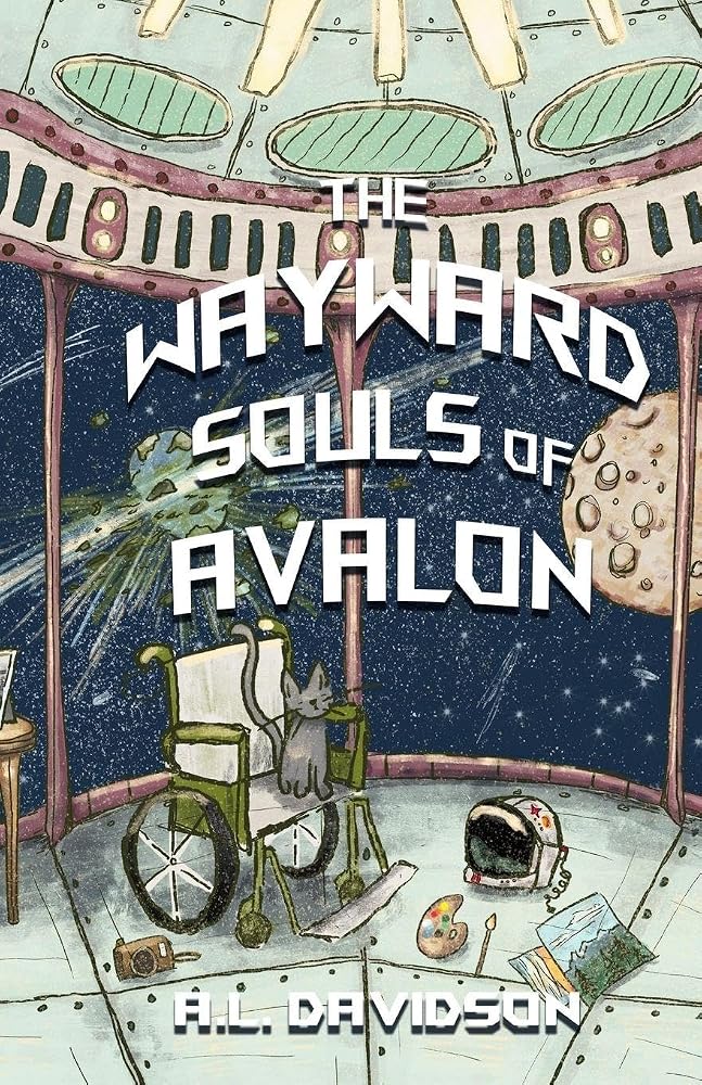 The Wayward Souls of Avalon: A Cozy, Queer, Sci-Fi Romance cover image