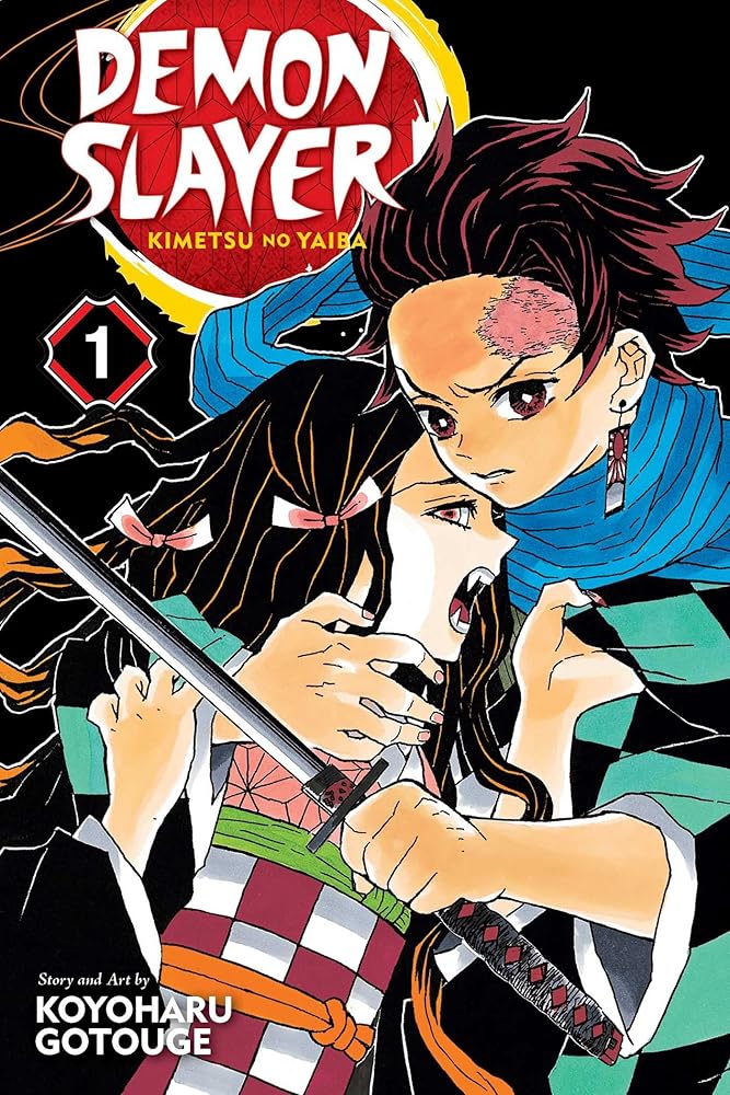 Demon Slayer: Kimetsu no Yaiba, Vol. 1 (1) cover image