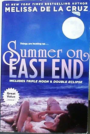 Melissa De La Cruz's SUMMER on EAST END 2 Books in One Triple Moon & Double Eclipse cover image