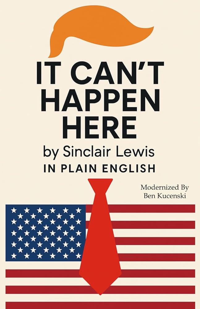 It Can’t Happen Here by Sinclair Lewis In Plain English cover image