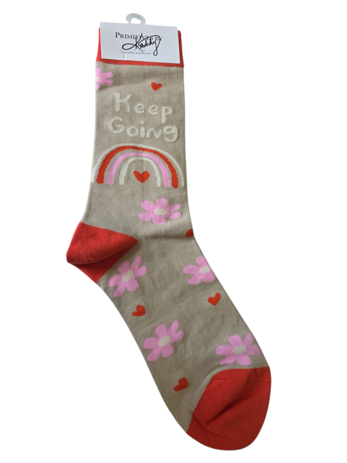 KEEP GOING SOCKS ONE SIZE FITS MOST