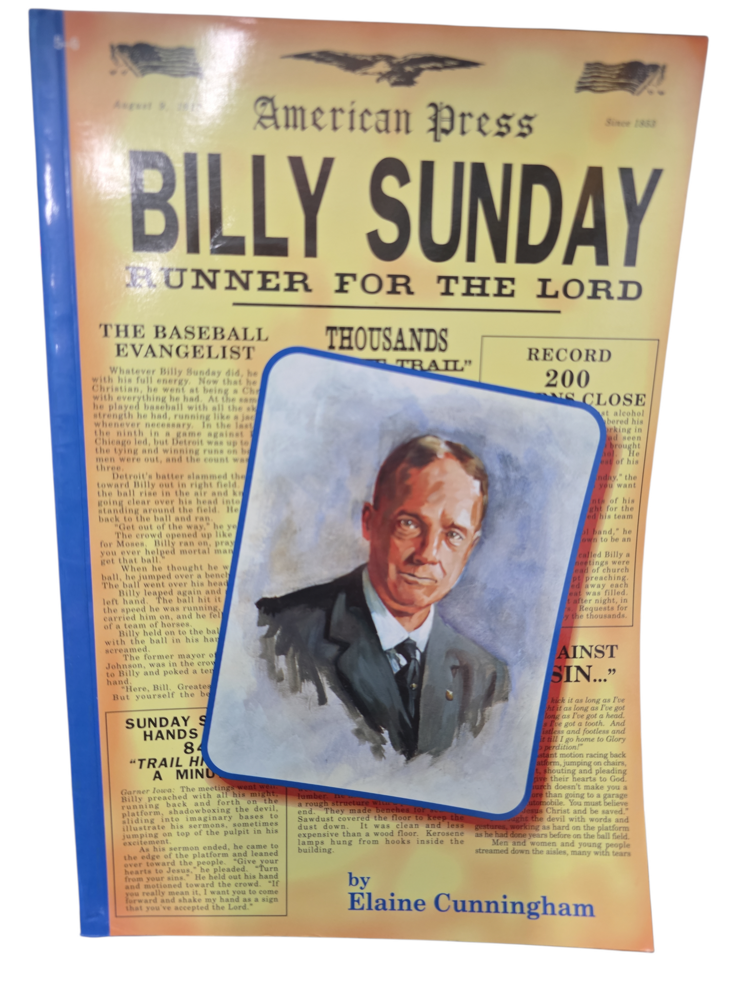 BILLY SUNDAY RUNNER FOR THE LORD - A BEKA BOOK - (USED) CNF