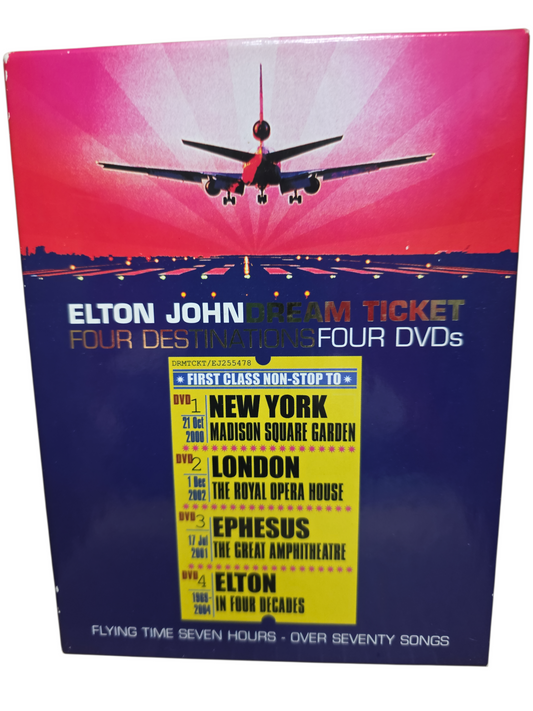 ELTON JOHN DREAM TICKET FOUR DESTINATIONS (USED)