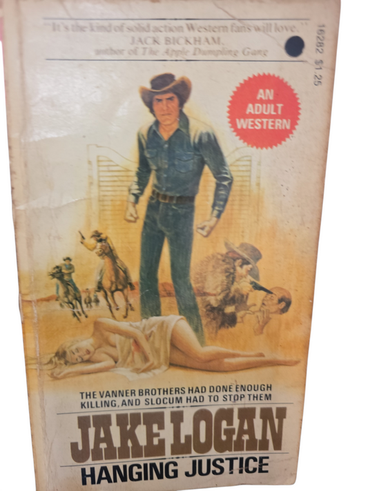 HANGING JUSTICE - JAKE LOGAN- USED WES