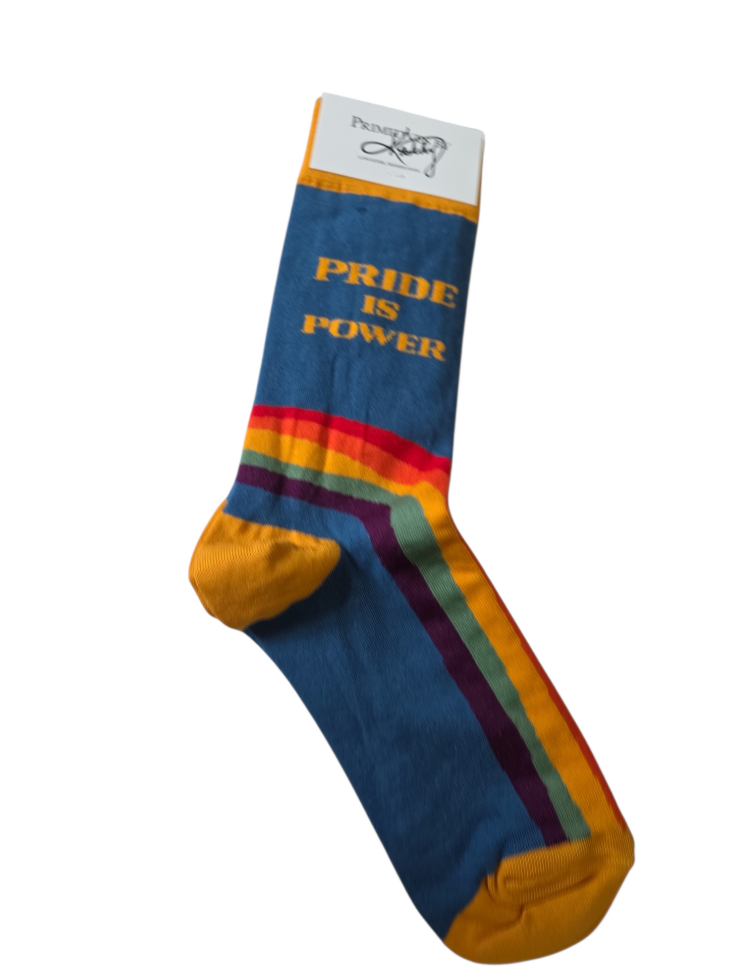 PRIDE IS POWER SOCKS ONE SIZE FITS MOST