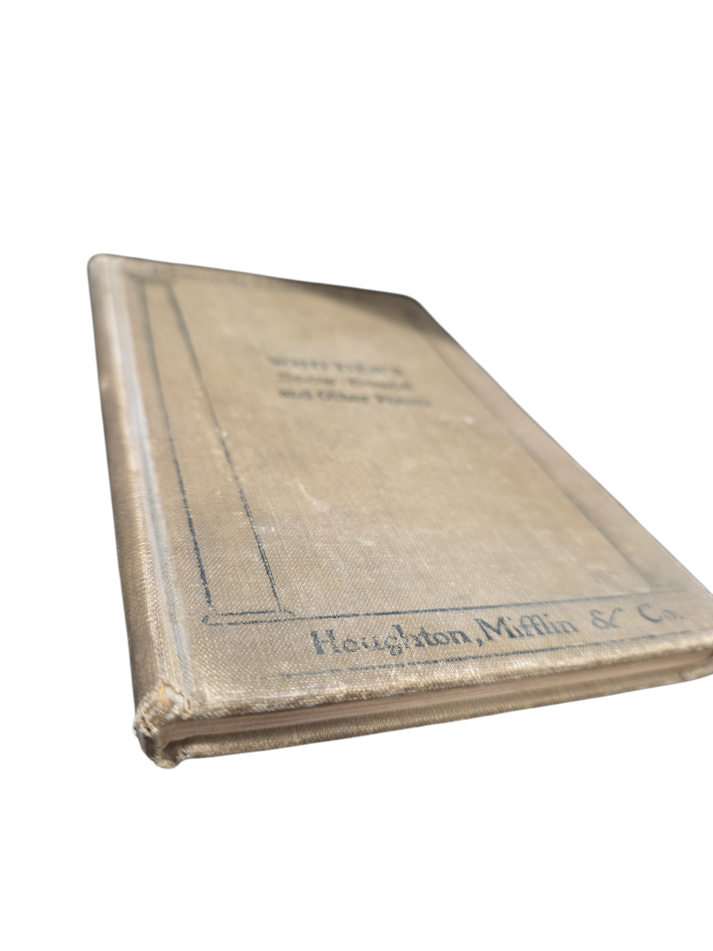 WHITTIER'S SNOW- BOUND AND OTHER POEMS- JOHN GREENLEAF WHITTIER