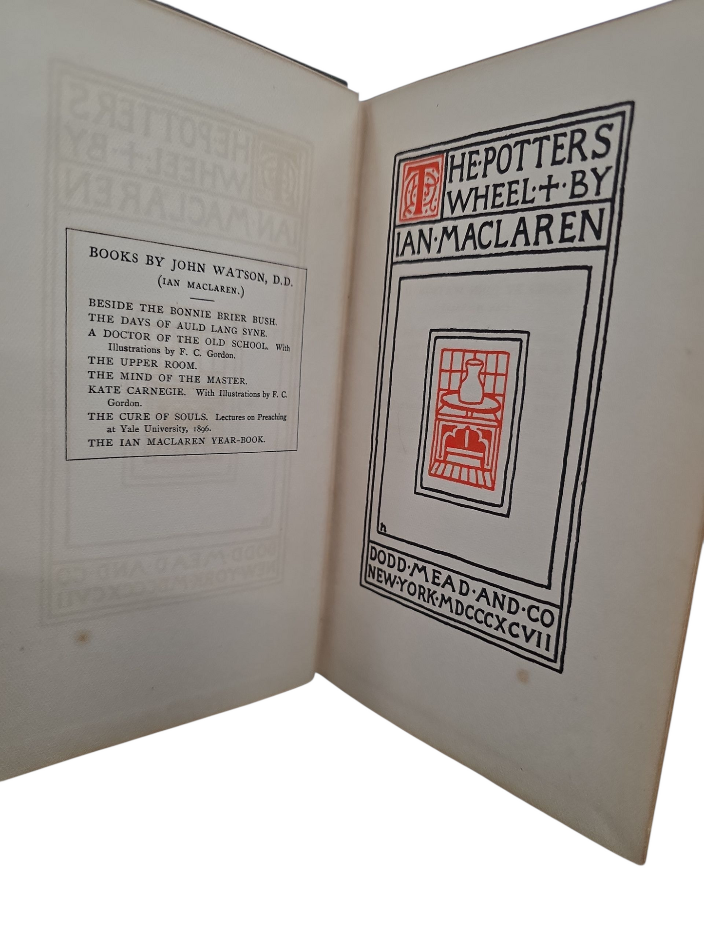 THE POTTER'S WHEEL -IAN MACLAREN