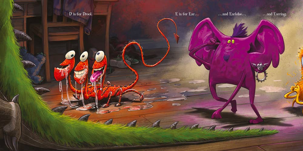 D is for Drool: 10.25 x 10.25 x 0.50 / Hardcover Picture Book / 32